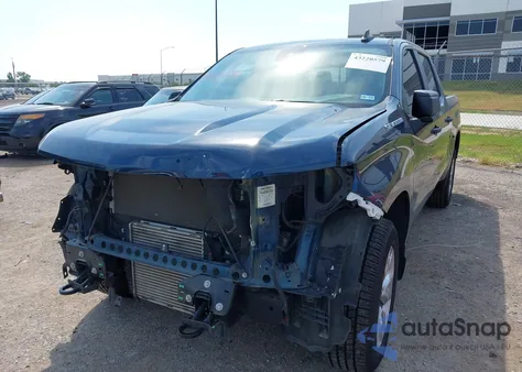 2022 Chevrolet Silverado 1500 2Wd Short Bed Custom z USA, uszkodzony, nr VIN 3GCPABEKXNG514622